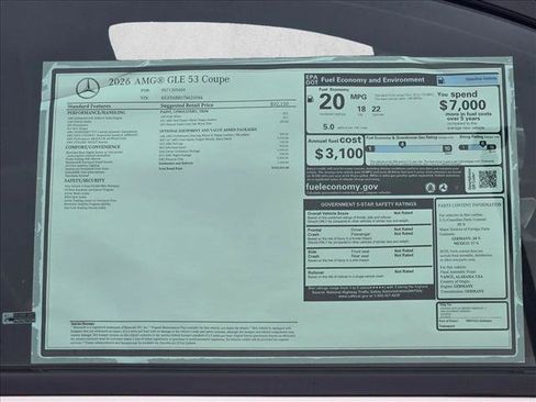 New 2026 Mercedes-Benz GLE 53 AMG 4MATIC Coupe image 18