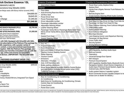 Used 2023 Buick Enclave Essence w/ Experience Buick Package FWD image 22