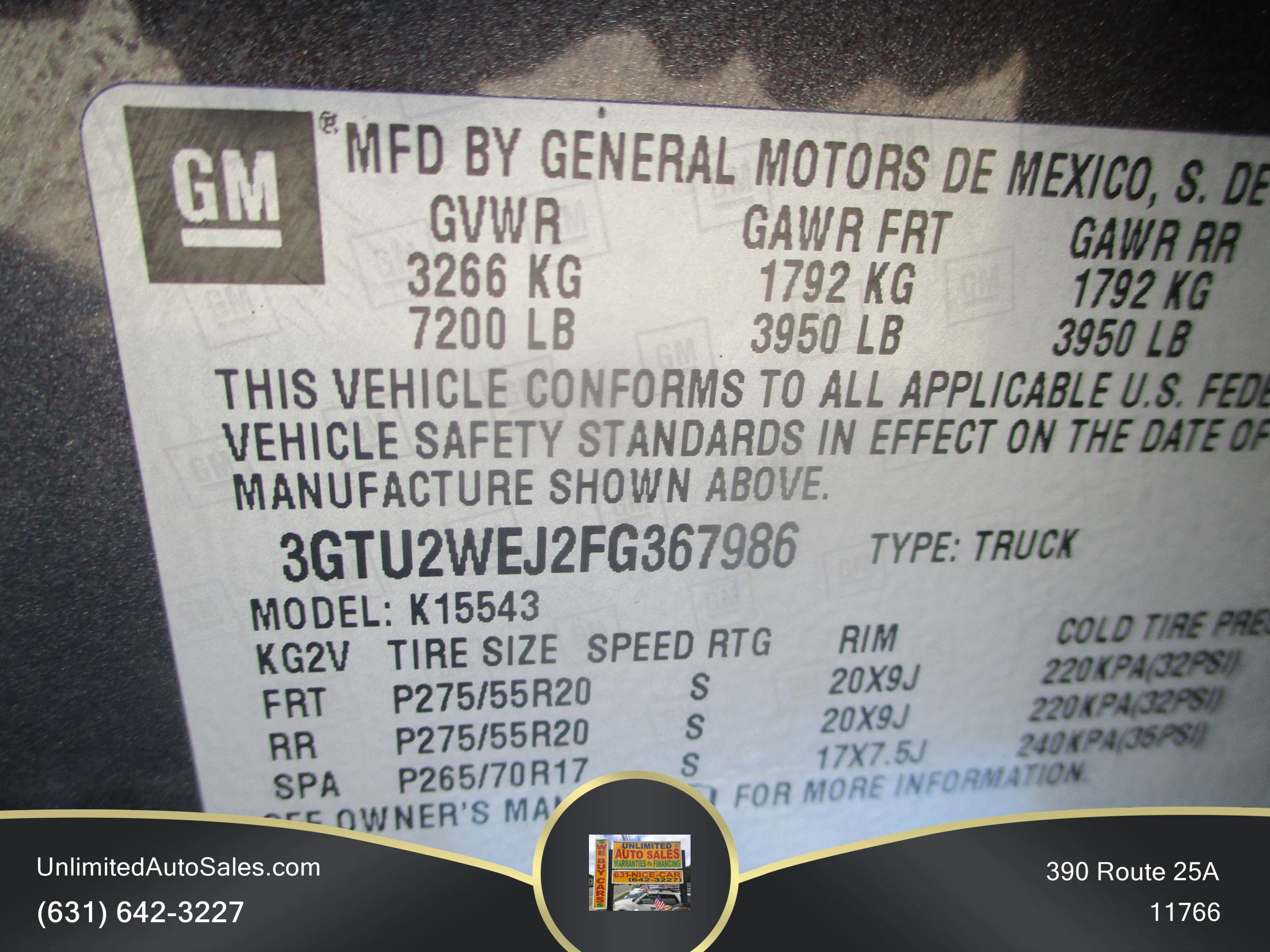 Used 2015 GMC Sierra 1500 Denali w/ Driver Alert Package AWD/4WD image 16