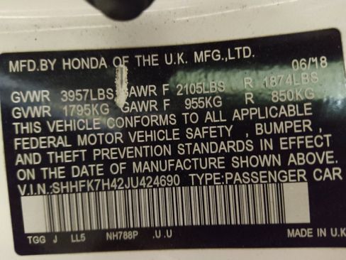 Used 2018 Honda Civic Sport image 33