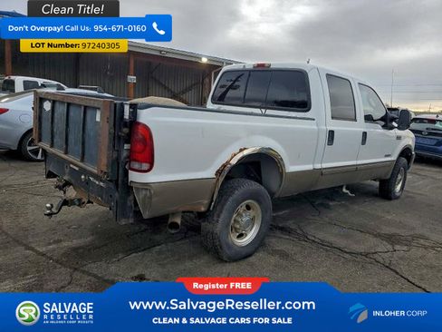 Used 2003 Ford F350 4x4 Crew Cab Super Duty image 4