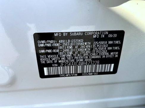Used 2021 Subaru Forester Touring AWD/4WD image 26