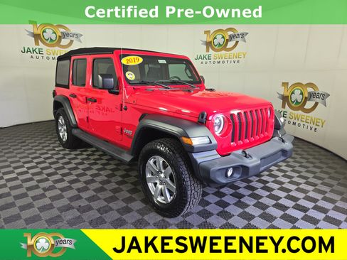 Used 2019 Jeep Wrangler Unlimited Sport S AWD/4WD image 1