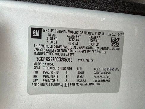 Used 2012 Chevrolet Silverado 1500 LT w/ All-Star Edition AWD/4WD image 17