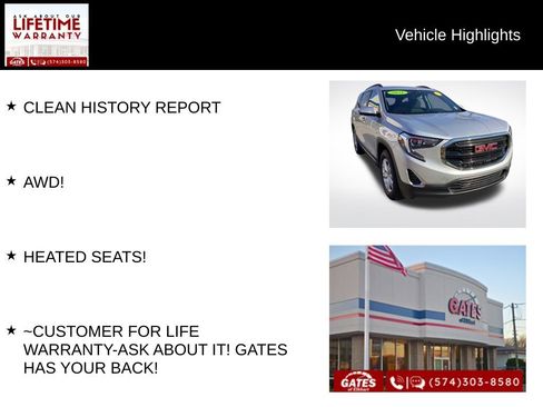 Used 2021 GMC Terrain SLE w/ Driver Convenience Package AWD/4WD image 7