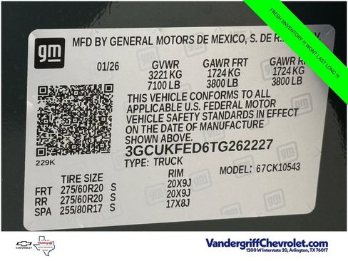 Certified 2026 Chevrolet Silverado 1500 LT Trail Boss w/ LT Trail Boss Premium Package AWD/4WD image 27