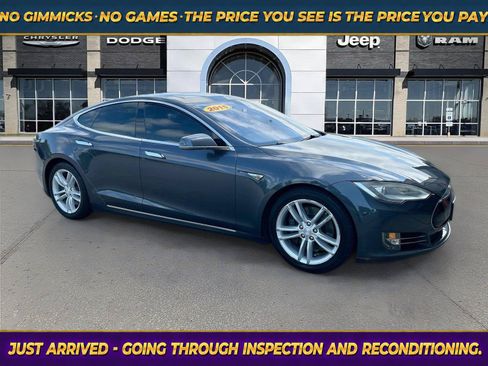 Used 2015 Tesla Model S 85D AWD/4WD image 1