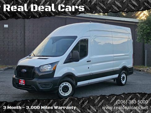 Used 2021 Ford Transit 250 148 High Roof w/ Load Area Protection Package RWD image 1