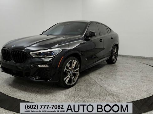 Used 2021 BMW X6 M50i w/ Executive Package AWD/4WD image 1