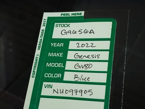 Used 2022 Genesis GV80 2.5T w/ Prestige Package 04 AWD/4WD image 42