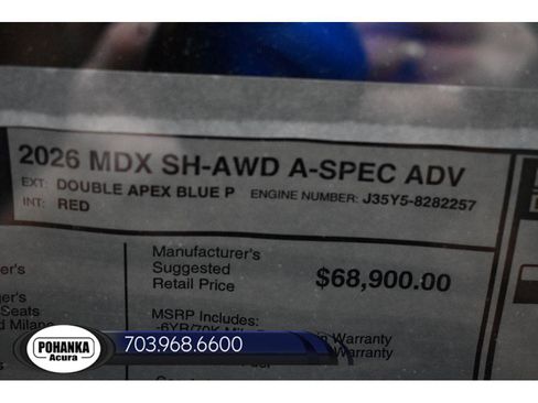 New 2026 Acura MDX A-Spec image 40