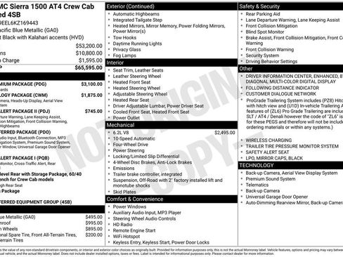 Used 2019 GMC Sierra 1500 AT4 w/ AT4 Premium Package image 45