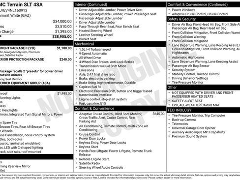 Used 2022 GMC Terrain SLT w/ Infotainment Package II image 31