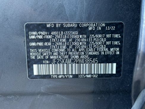 Used 2023 Subaru Forester Wilderness AWD/4WD image 20