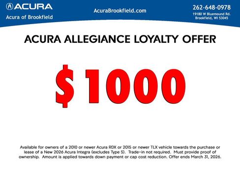 New 2026 Acura Integra A-Spec FWD image 5