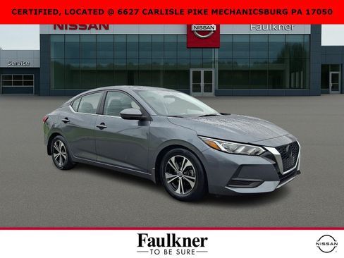 Certified 2020 Nissan Sentra SV FWD image 1
