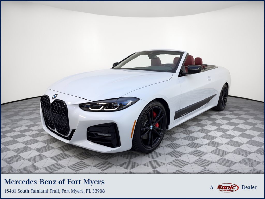 Used 2022 BMW 430i Convertible w/ M Sport Package RWD image 1