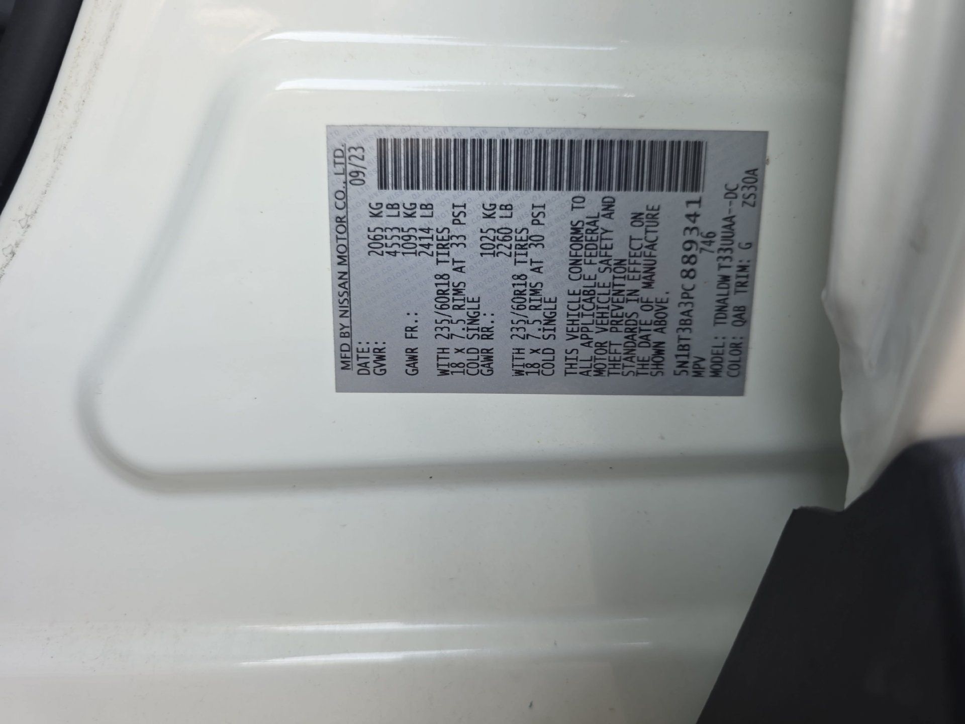 Used 2023 Nissan Rogue SV w/ SV Premium B Package FWD image 34