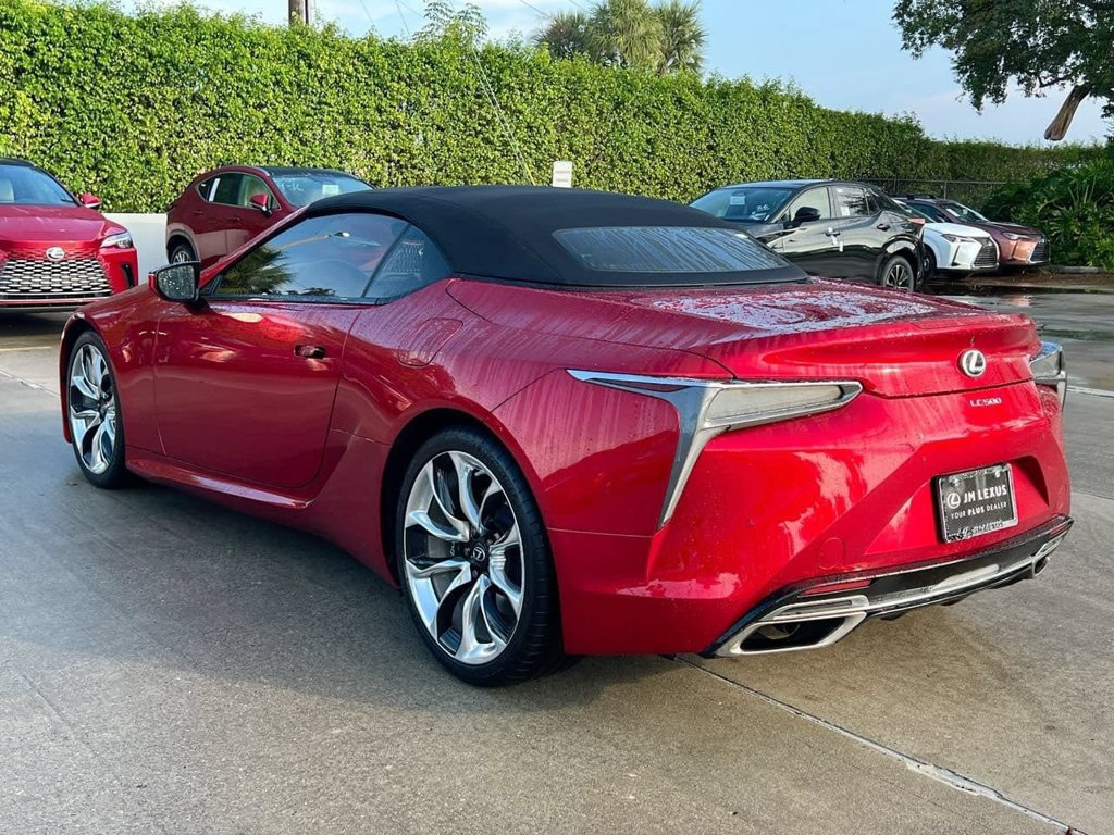 Certified 2021 Lexus LC 500 Convertible w/ Touring Package RWD image 5