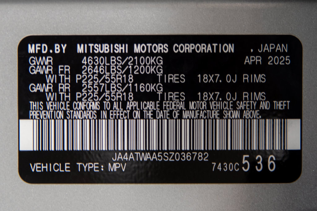 Used 2025 Mitsubishi Eclipse Cross SE AWD/4WD image 29