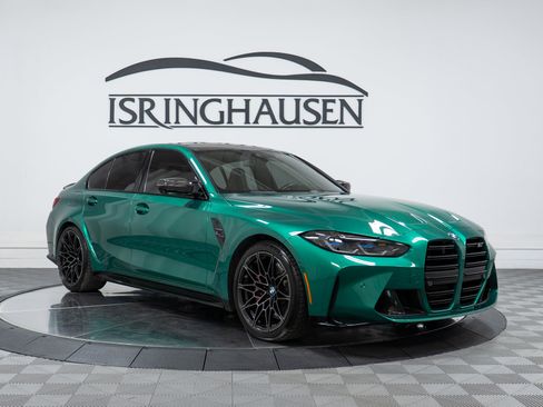 Used 2021 BMW M3 Competition w/ M Carbon Exterior Package RWD image 3
