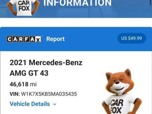 Used 2021 Mercedes-Benz AMG GT 43 image 9