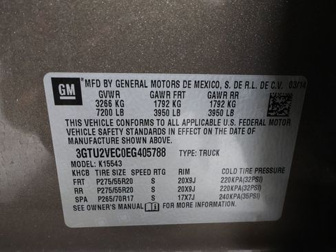 Used 2014 GMC Sierra 1500 SLT w/ SLT Crew Cab Value Package AWD/4WD image 19