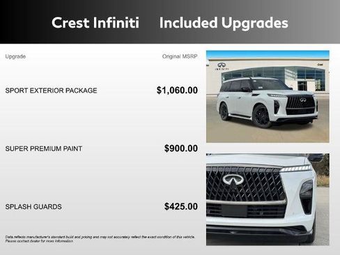 Certified 2026 INFINITI QX80 4WD w/ Sport Exterior Package image 5