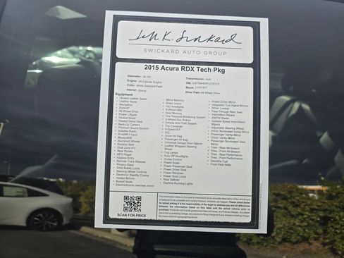 Used 2015 Acura RDX AWD w/ Technology Package image 19