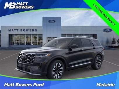 New 2025 Ford Explorer Platinum