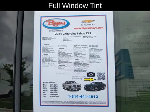 Used 2024 Chevrolet Tahoe Z71 w/ Luxury Package AWD/4WD image 13