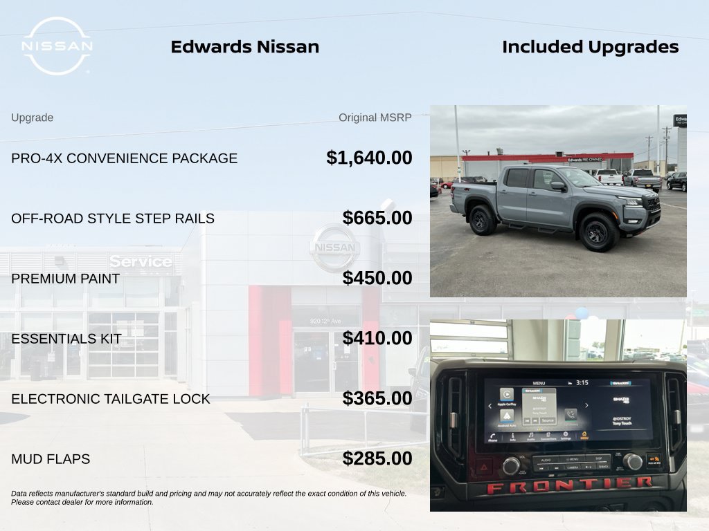 Used 2026 Nissan Frontier PRO-4X w/ Pro-4x Convenience Package AWD/4WD image 7