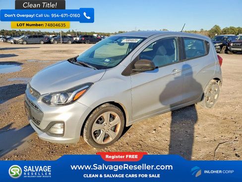 Used 2019 Chevrolet Spark LS FWD image 1