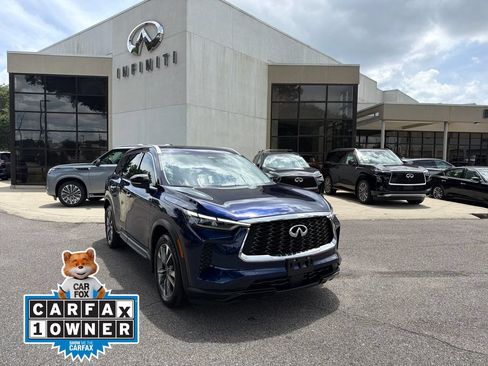 Certified 2023 INFINITI QX60 Luxe w/ Performance Audio Package FWD image 1