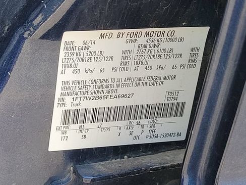 Used 2015 Ford F250 Lariat w/ Lariat Interior Package AWD/4WD image 15