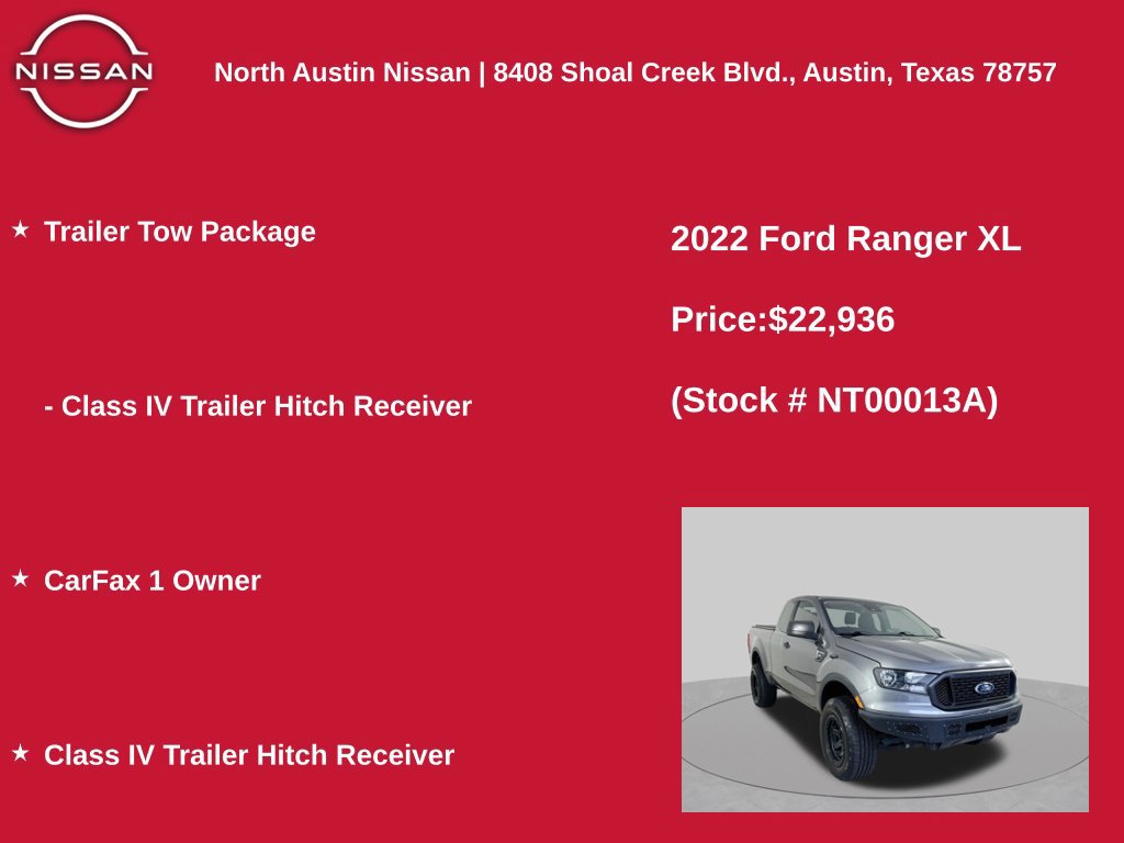 Used 2022 Ford Ranger XL w/ Equipment Group 101A High AWD/4WD image 11