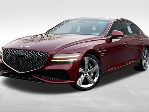 Used 2022 Genesis G80 3.5T Sport w/ Sport Prestige Package image 2