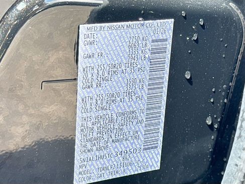 New 2026 INFINITI QX60 Autograph w/ Dark Cargo Package image 35