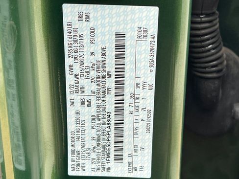 Used 2023 Ford Bronco Wildtrak image 37