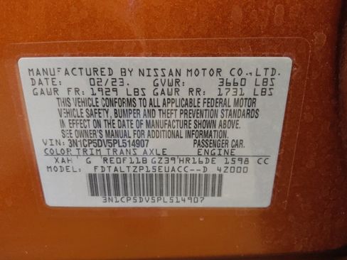 Used 2023 Nissan Kicks SR w/ SR Premium Package FWD image 33