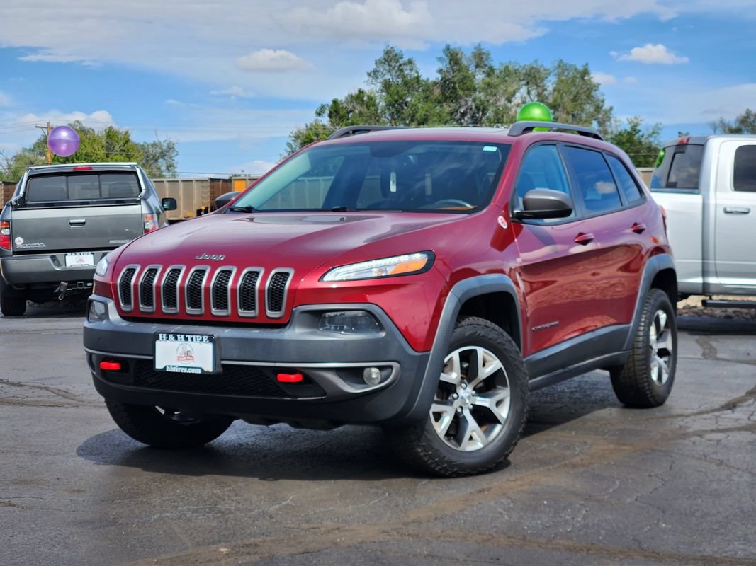 Used 2014 Jeep Cherokee Trailhawk w/ Comfort/Convenience Group AWD/4WD image 1