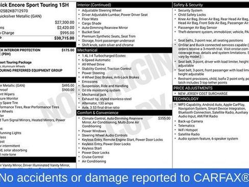 Used 2019 Buick Encore Sport Touring AWD/4WD image 2