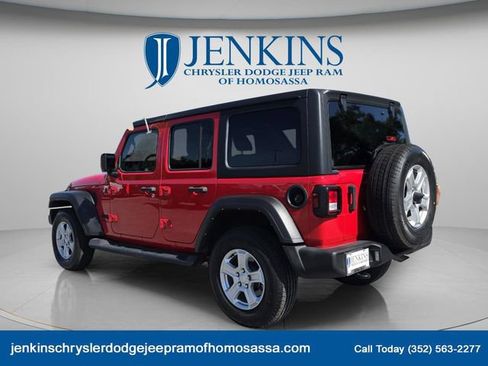 Certified 2022 Jeep Wrangler Unlimited Sport AWD/4WD image 8