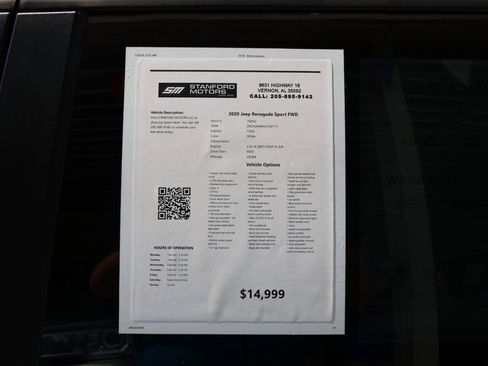 Used 2020 Jeep Renegade Sport FWD image 17