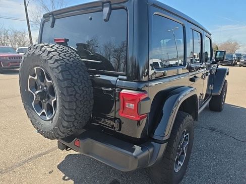 Used 2023 Jeep Wrangler Unlimited Rubicon 4xe w/ Cold Weather Group image 3
