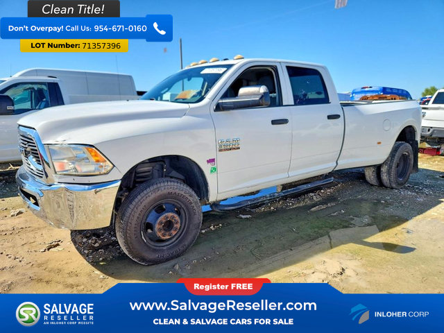 Used 2017 RAM 3500 Tradesman w/ Chrome Appearance Group AWD/4WD image 1