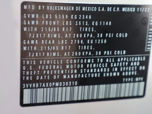 Certified 2023 Volkswagen Tiguan S image 27