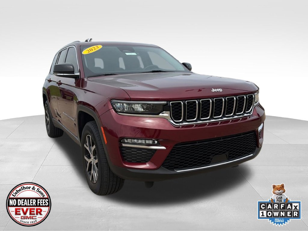 Used 2023 Jeep Grand Cherokee Limited w/ Trailer Tow Prep Group (B) AWD/4WD 360° Tour