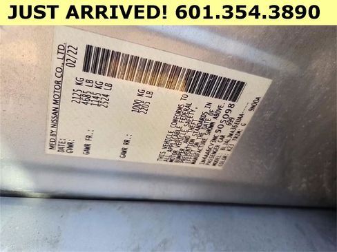 Used 2022 Nissan Maxima SV w/ Floor Mat Group image 15