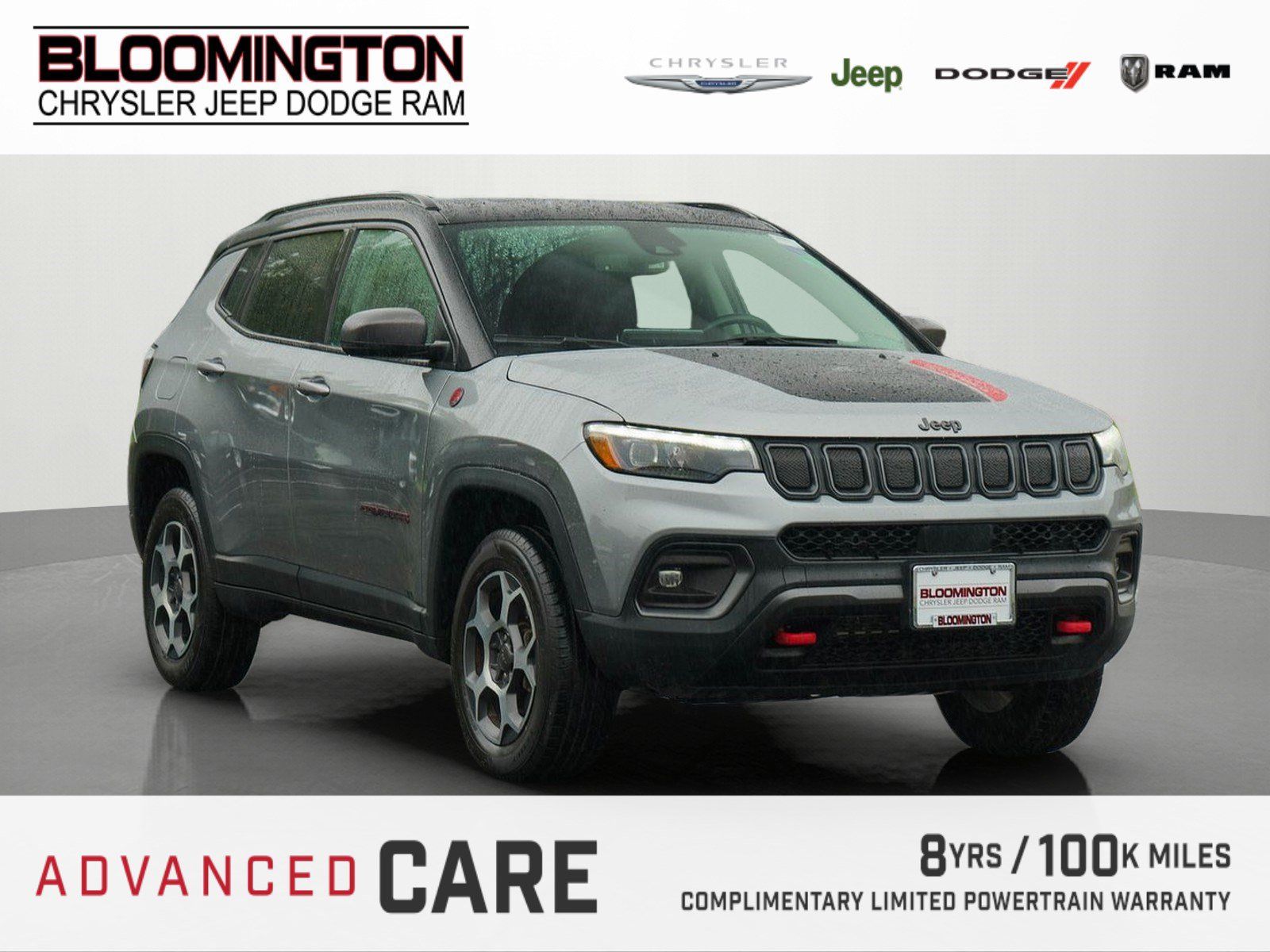 Used 2022 Jeep Compass Trailhawk w/ Trailhawk Elite Group AWD/4WD image 1